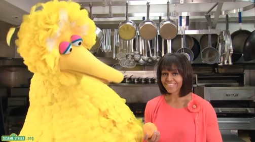 Sesame Street: Michelle Obama & Get Kids Healthy