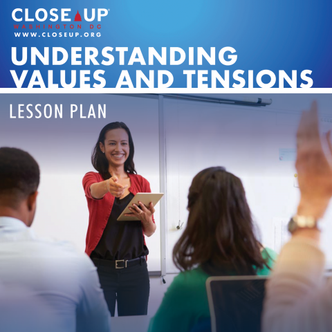 Understanding Values and Tensions Lesson Plan - High School