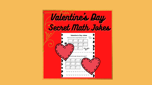FREE Math Jokes || 100 Addition Problems  || MATH WORKSHEETS