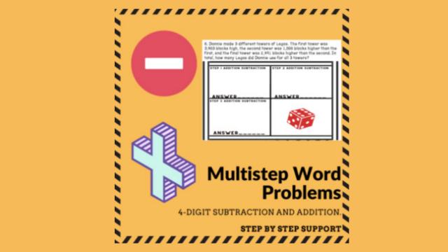 MULTISTEP WORD PROBLEMS || ADDITION AND SUBTRACTION || 4-DIGITS