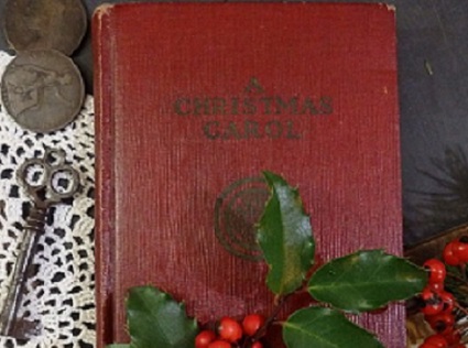 Christmas Carol scrooge journal