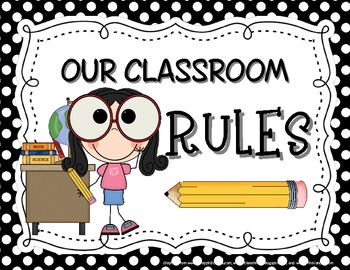 Classroom Rules for Middle School