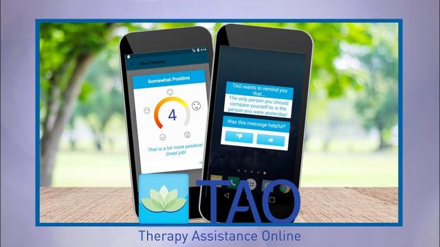 Online access to mental health therapy: TAO Connect