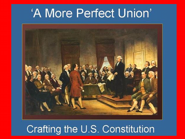 'A More Perfect Union': Constitution Day Activity