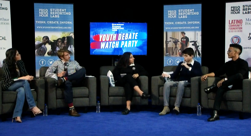 Student Voice: Listening to Reactions from the Democratic Debate