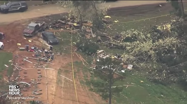 Alabama tornado aftermath, getting help and studying why